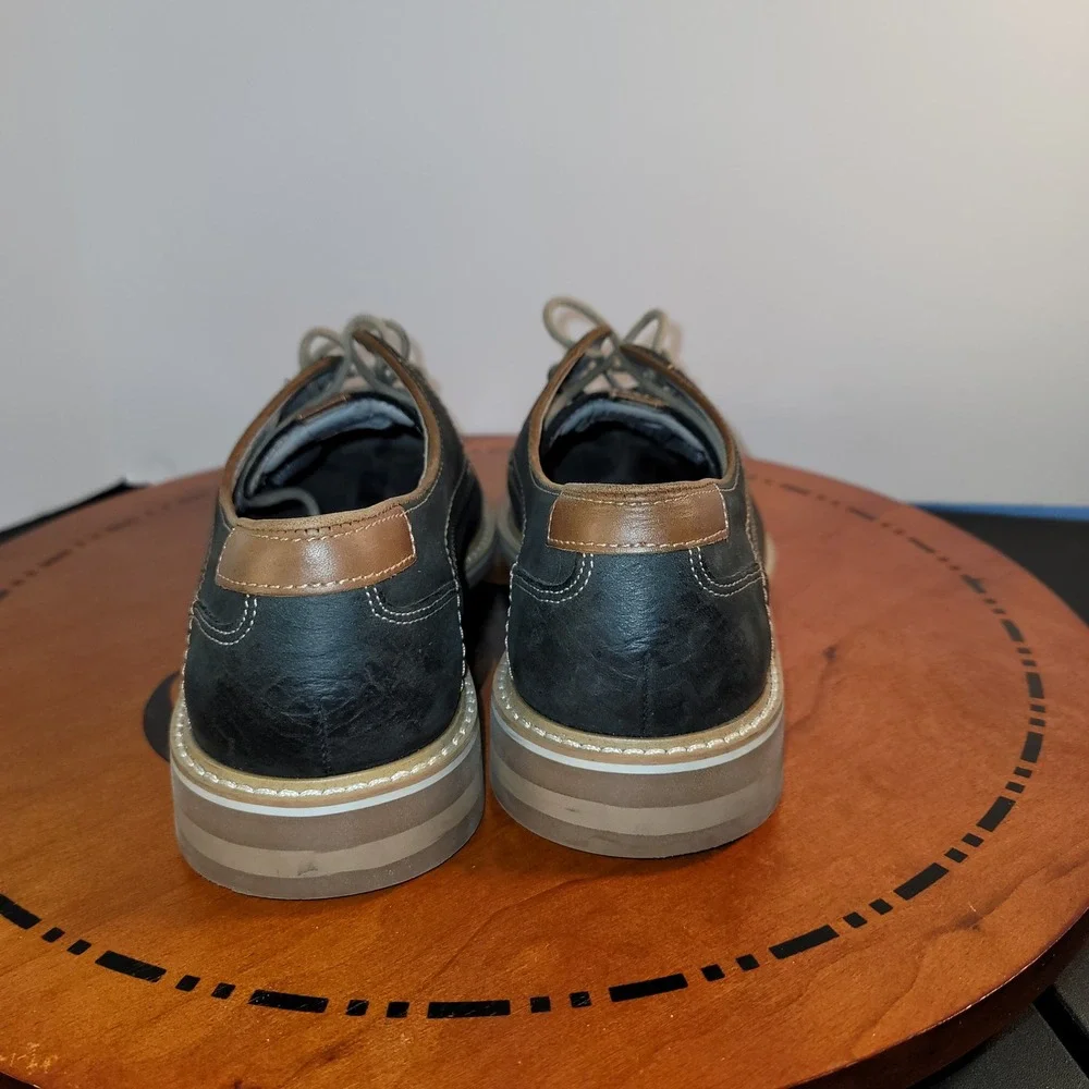 Fretz Men Gore-Tex Surround Oxford Shoes Leather Swiss LaceUp